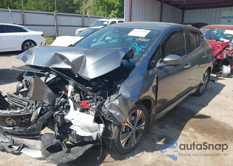 2021 Nissan Leaf Sv 40 Kwh из США, поврежденный, VIN 1N4AZ1CVXMC551036